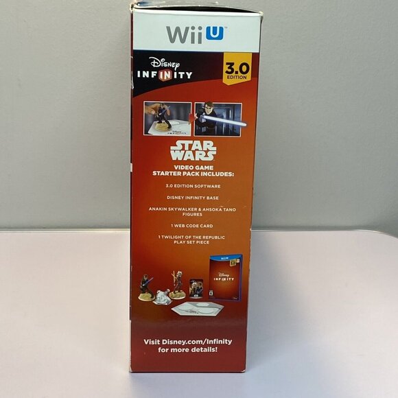 Star Wars Disney Infinity 3.0 Starter Pack Wii U + Hans Solo + Darth Vader Card - Picture 4 of 13